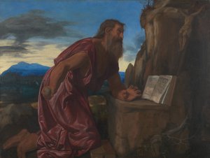 Saint Jerome by Giovanni Girolamo Savoldo